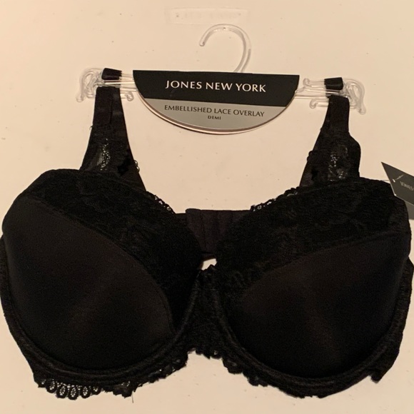 Two NWT Jones New York bras, one lace and one push-up, size 38C. - Picture 5 of 10